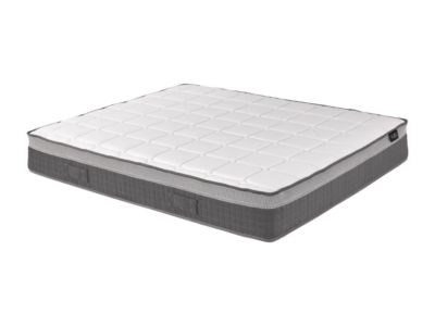 Matelas 160 x 200 cm hybride ressorts ensachés 7 zones et mémoire de forme ép.29cm - MONTAIGNE II de PALACIO