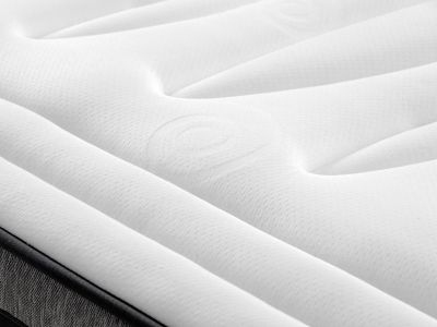 Matelas 160 x 200 cm hybride ressorts ensachés 7 zones et mémoire de forme ép.30cm - OLIANE de YSMÉE
