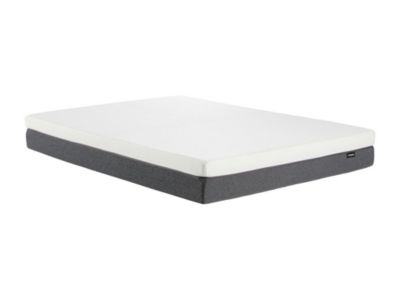 Matelas 160 x 200 cm hybride ressorts ensachés accueil mémoire de forme et mousse 7 zones déhoussable ép.25cm - KEPUR de YSMÉE