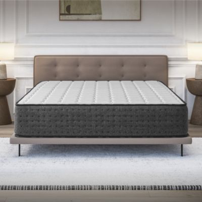 Matelas 160x200 Hybride - Mousse HR - Ressorts ensachés - 26 cm - Réversible - Couchage Indépendant - Blue Latex 7 zones - Equinox