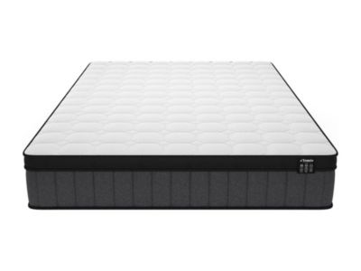 Matelas 180 x 200 cm hybride ressorts ensachés 7 zones et gel à mémoire de forme ép.25cm - TOLCA de YSMÉE