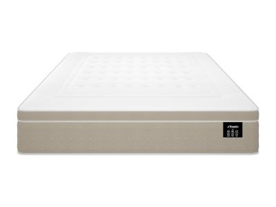 Matelas 180 x 200 cm hybride ressorts ensachés 7 zones et gel à mémoire de forme ép.28cm - CIREVA de YSMÉE