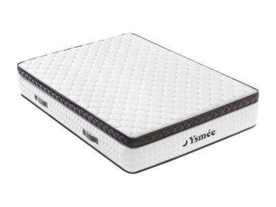Matelas 180 x 200 cm ressorts ensachés et surmatelas intégré ép.34cm - COSMOPOLITAIN II de YSMÉE