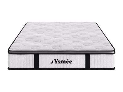 Matelas 180 x 200 cm ressorts ensachés surmatelas intégré ép.28cm - AMERICAN DREAM de YSMÉE