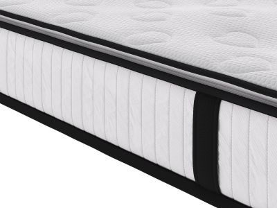 Matelas 180 x 200 cm ressorts ensachés surmatelas intégré ép.28cm - AMERICAN DREAM de YSMÉE