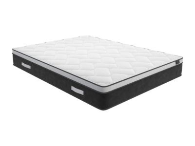 Matelas 200 x 200 cm hybride ressorts ensachés et mémoire de forme ép.25cm - ASTRIA Art Collection de YSMÉE