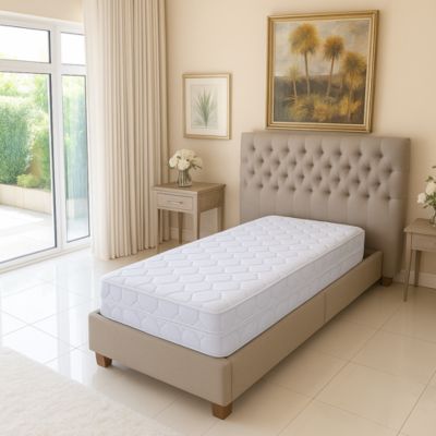 Matelas 70x190 - pour sommier electrique ou mecanique - 20 cm - soutien ferme - confort optimal - usage quotidien - oreiller a me
