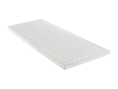 Matelas 80x200 cm dreamea accueil ferme épaisseur 5 cm + drap-housse + housse de matelas
