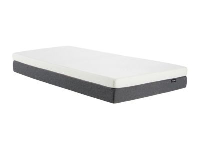 Matelas 90 x 190 cm hybride ressorts ensachés accueil mémoire de forme et mousse 7 zones déhoussable ép.25cm - KEPUR de YSMÉE