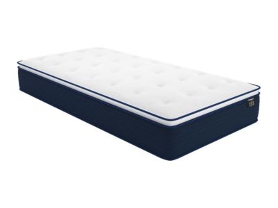 Matelas 90 x 190 cm ressorts ensachés et surmatelas intégré ép.24cm - ALTIER de YSMÉE