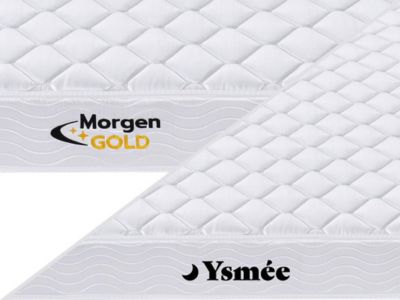Matelas 90 x 200 cm ressorts et mémoire de forme ép.15cm - WOLKENLOS de YSMÉE