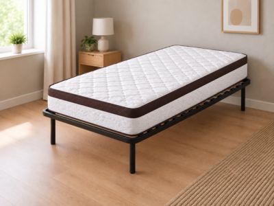 Matelas 90x200 - 23 cm - très ferme - confort - usage quotidien - ensemble complet