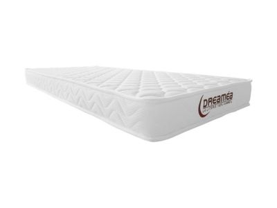 Matelas 90x200 cm dreamea accueil enveloppant soutien ferme épaisseur 15 cm
