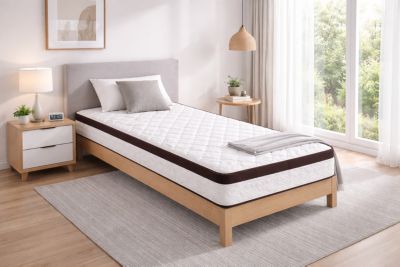 Matelas 90x200 Memoire de Forme - 21 cm - Soutien Ferme - Confort Optimal - Usage Quotidien - Protège Matelas Offert Nuitsdor 90