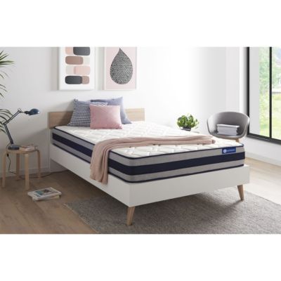 Matelas Actilatex ergo - Latex et mémoire de forme - Ep. 24 cm - Ferme - 5 zones de confort