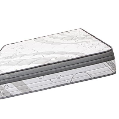 Vesgantti Pillowtop Matelas 120x190, Épaisseur 26cm, Superieur Matelas de Lit d'Adulte, Matelas à Ressorts ensachés, 7 Zones de Confort Mousse Mémoire Adaptative