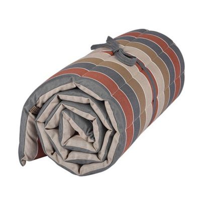 Hespéride Coussin De Transat Enroulable Adiya Ambre – 180x60 Cm – Confort Mousse Épaisse Pour Jardin Et Piscine