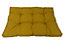Matelas coussin palette Easy for life jaune cumin L.120 x l. 80 x ep.10 cm
