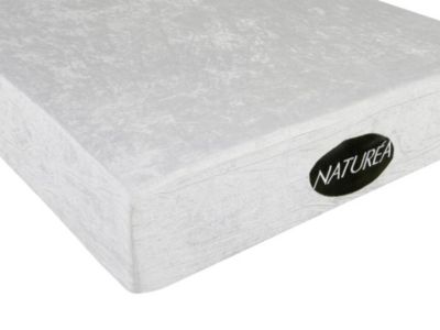 Matelas de relaxation 100 x 200 cm mousse à mémoire de forme et coutil bambou ép.20cm - PARURE de NATUREA