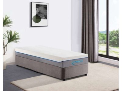 Matelas de relaxation 80 x 200 cm mémoire de forme ép.20cm - POSEIDON de DREAMEA
