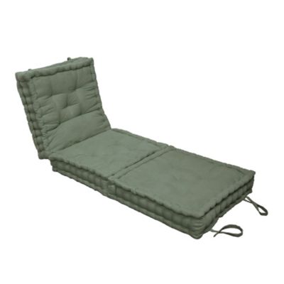 Matelas de sol modulable coton recyclé 3P 45x45x10