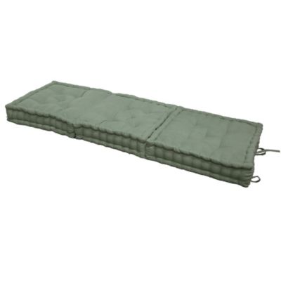 Matelas de sol modulable coton recyclé 3P 45x45x10