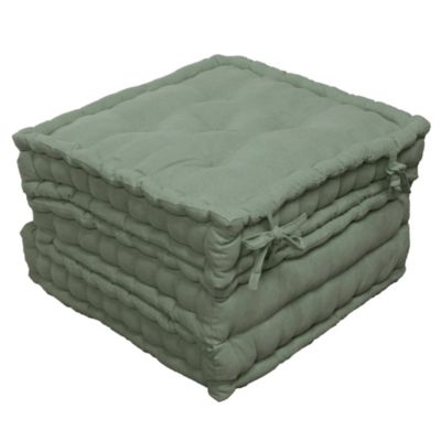 Matelas de sol modulable coton recyclé 3P 45x45x10