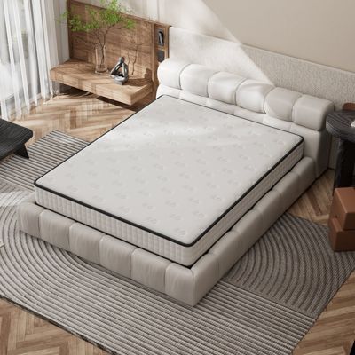 Matelas en Mousse à Mémoire de Forme Haute Densité 140x190 cm  25 cm Épaisseur DEWINNER