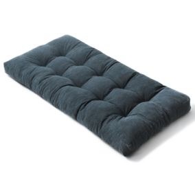 Matelas futon BANANAIR 90x190 cm bleu foncé