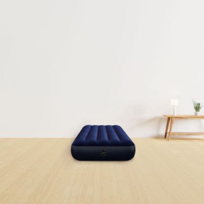 Matelas gonflable 1 personne Intex bleu nuit