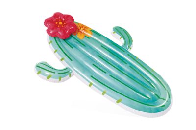 Matelas gonflable cactus Intex L.185 x l.140 cm