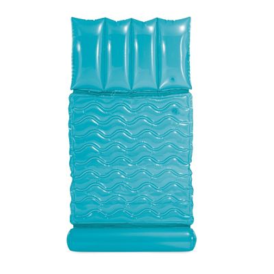Chaise longue gonflable BEXTCOK pour piscine, transat flottant à motif de feuilles, canapé gonflable d'été pour adultes, bouée pour fêtes de piscine | Leroy Merlin