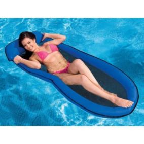 Matelas gonflable semi immergé piscine