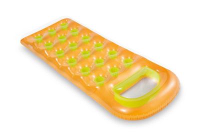 Matelas gonflable Suntanner 18 poches - Orange - -Intex