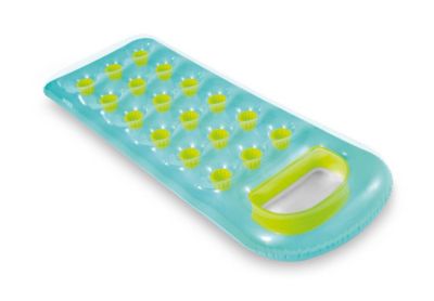 Matelas gonflable Suntanner 18 poches - Orange - -Intex