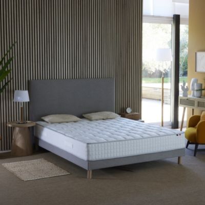 Matelas hybride 7 zones Mémoire de forme soutien ferme 160x200