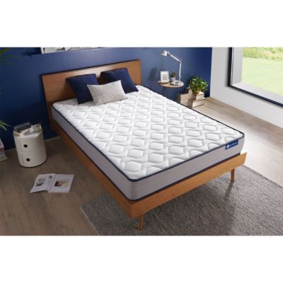 Matelas Hybride - Confort ferme et accueil tonique - 22 d'épaisseur, 5 zones de confort - Nuits paisibles à deux