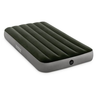 Matelas Intex Downy Prestige + gonfleur à piles - 1 place