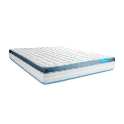 Matelas Mémoire de forme - Confort ferme et accueil ferme - 23 d'épaisseur, 5 zones de confort - Confort toutes positions