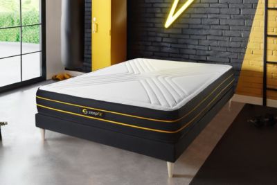 Matelas  Mémoire de forme et micro ressorts ensachés - Confort : Equilibré