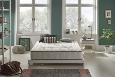 Matelas Mousse Cashmere Premier 27cm,140x190cm - Moonia