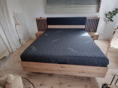 Matelas Mousse à mémoire de forme -  Anthracite, Dimension: 180x200