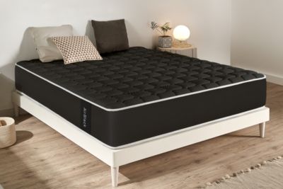 Matelas Mousse à memoire de forme Air Black - 140X190 cm - Moonia
