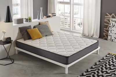 Matelas Mousse Nordic Flex 21cm, 140 X 190cm - Moonia