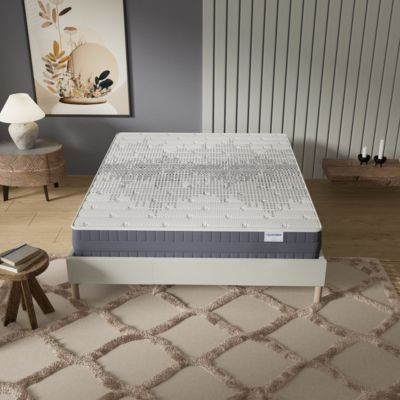 Matelas Polaris - Mousse Graphène à Mémoire de Forme- Fraîcheur -Régulation Thermique - (90 x 190 cm) -Épaisseur 22cm