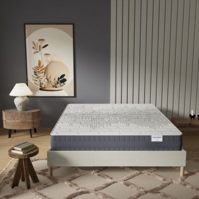 Matelas Polaris - Mousse Graphène à Mémoire de Forme- Fraîcheur -Régulation Thermique - (90 x 190 cm) -Épaisseur 22cm