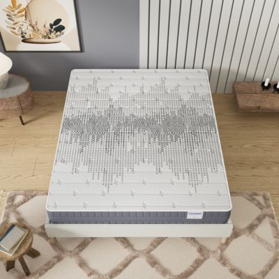 Matelas Polaris - Mousse Graphène à Mémoire de Forme- Fraîcheur -Régulation Thermique - (90 x 190 cm) -Épaisseur 22cm