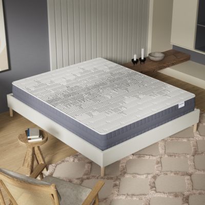 Matelas Polaris - Mousse Graphène à Mémoire de Forme- Fraîcheur -Régulation Thermique - (90 x 190 cm) -Épaisseur 22cm