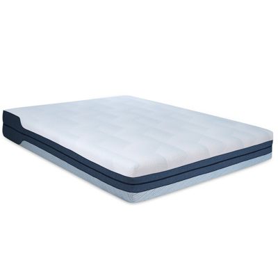 Matelas réversible 160 x 200 cm à mémoire de forme et gel - SUNRISE