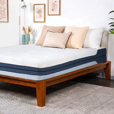 Matelas réversible 160 x 200 cm à mémoire de forme et gel - SUNRISE